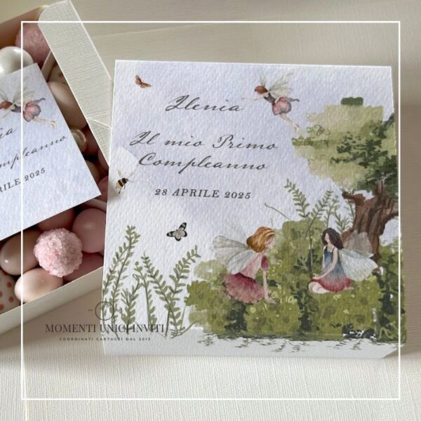 momenti unici inviti box degustazione confetti battesimo e prima comunione le fate