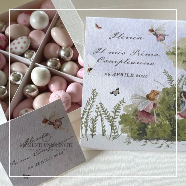 momenti unici inviti box degustazione confetti battesimo e prima comunione le fate