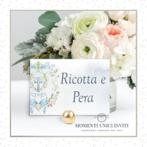 momenti unici inviti acquerello bimbo segnagusto confettata