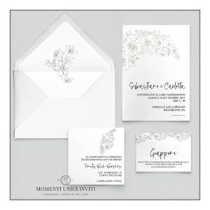 momenti unici inviti promozione suite 5 pezzi modello ciliegio
