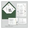 momenti unici inviti promozione suite 5 pezzi modello garden tale