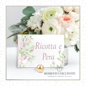 momenti unici inviti soffio delicato bimba card segnagusto confettata