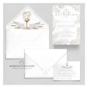 Promo Suite Inviti 5 pezzi mod. Angel