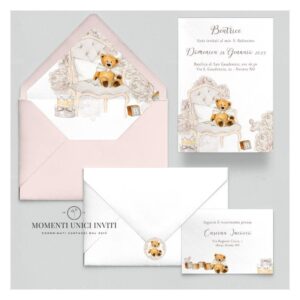 Promo Suite Inviti 5 pezzi mod. Teddy
