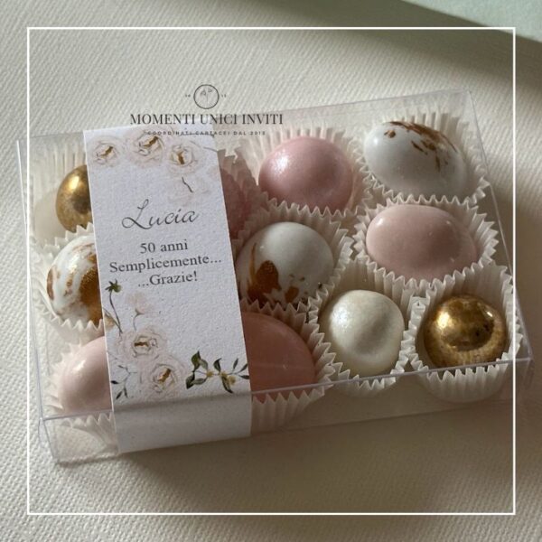 momenti unici inviti box degustazione compleanno 11 confetti