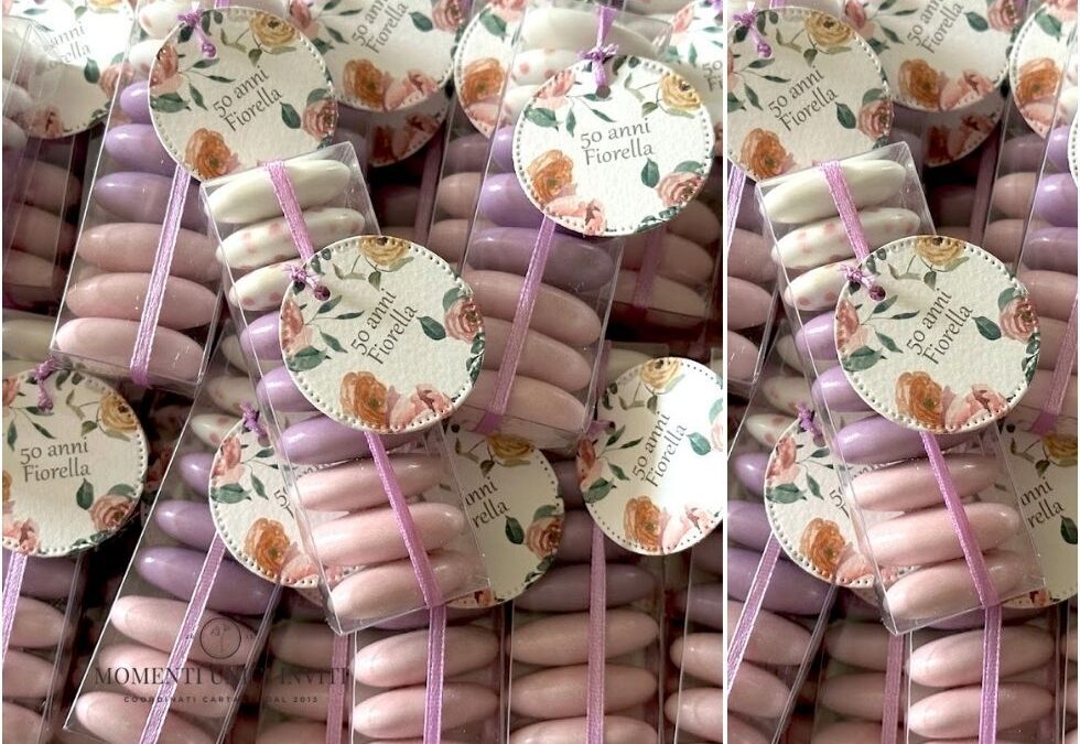 Le Bomboniere per il compleanno di Fiorella